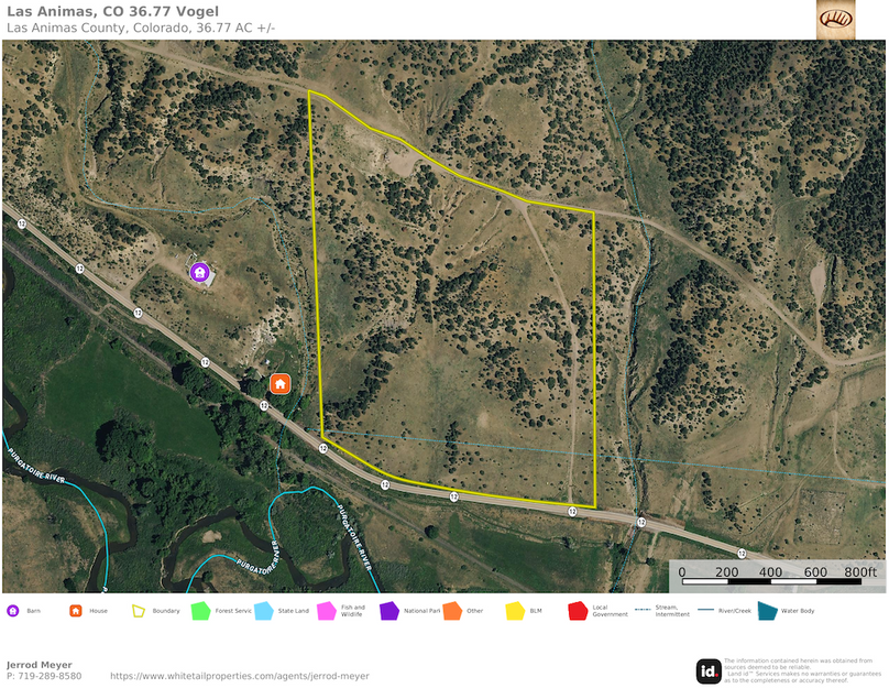 Las Animas, CO 36.77 Vogel Aerial 1