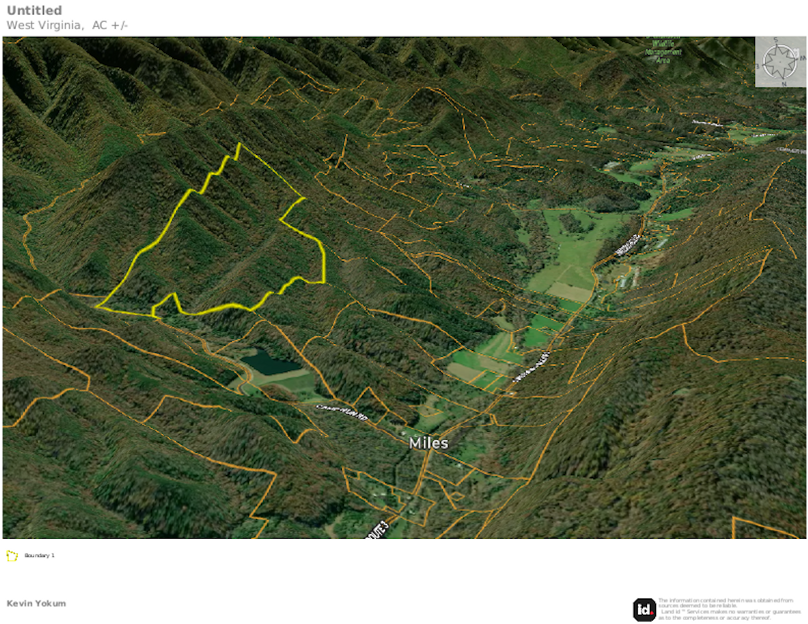 Pend Co WV 241 Roberson map 3D