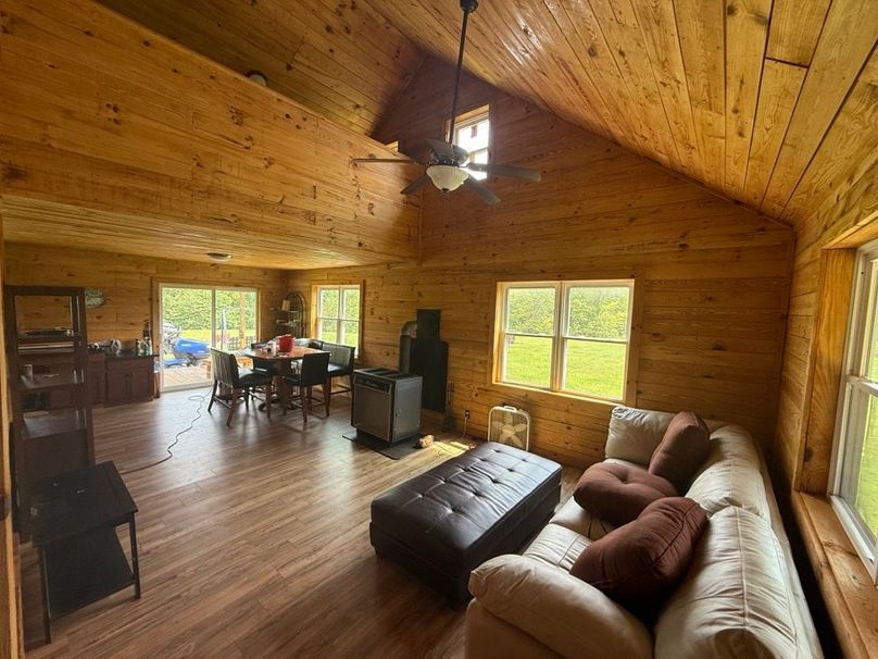 029 the view as you walk in the front door looking to the right living room and dining room