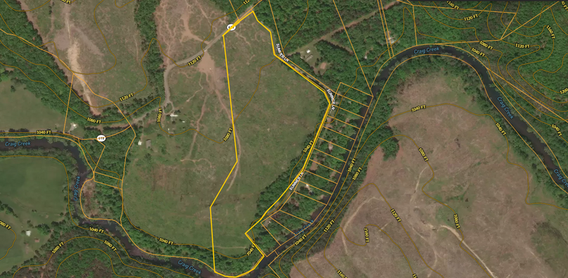 Nelson aerial 3-contour