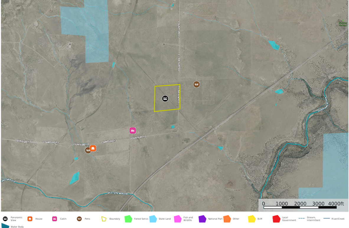 Huerfano CO 36.84 Wukitsch - Aerial 1