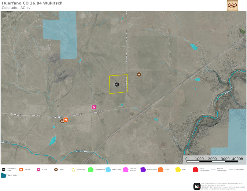 Huerfano CO 36.84 Wukitsch - Aerial 1