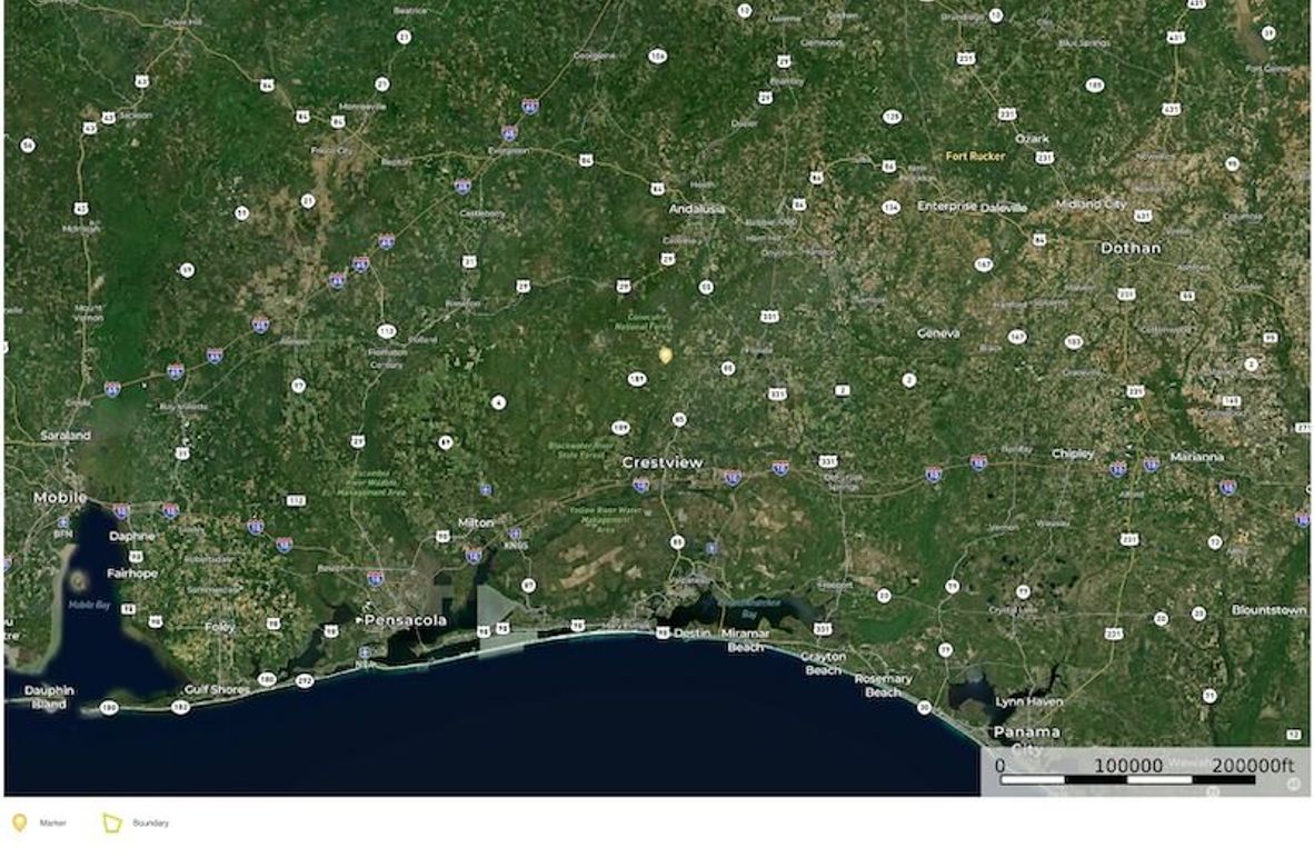 _Extended Aerial #1 - 143.12 Acres Okaloosa, FL