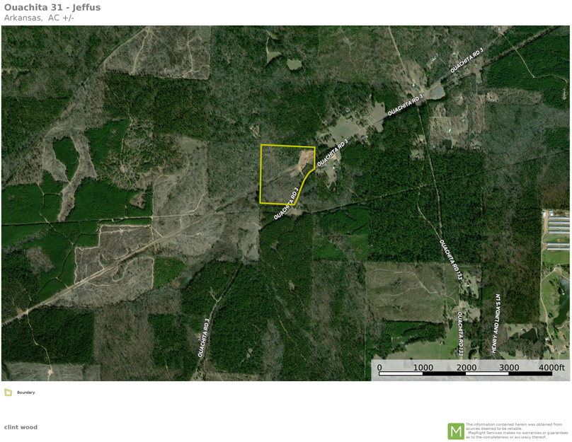 Ouachita 31 Jeffus Map 2