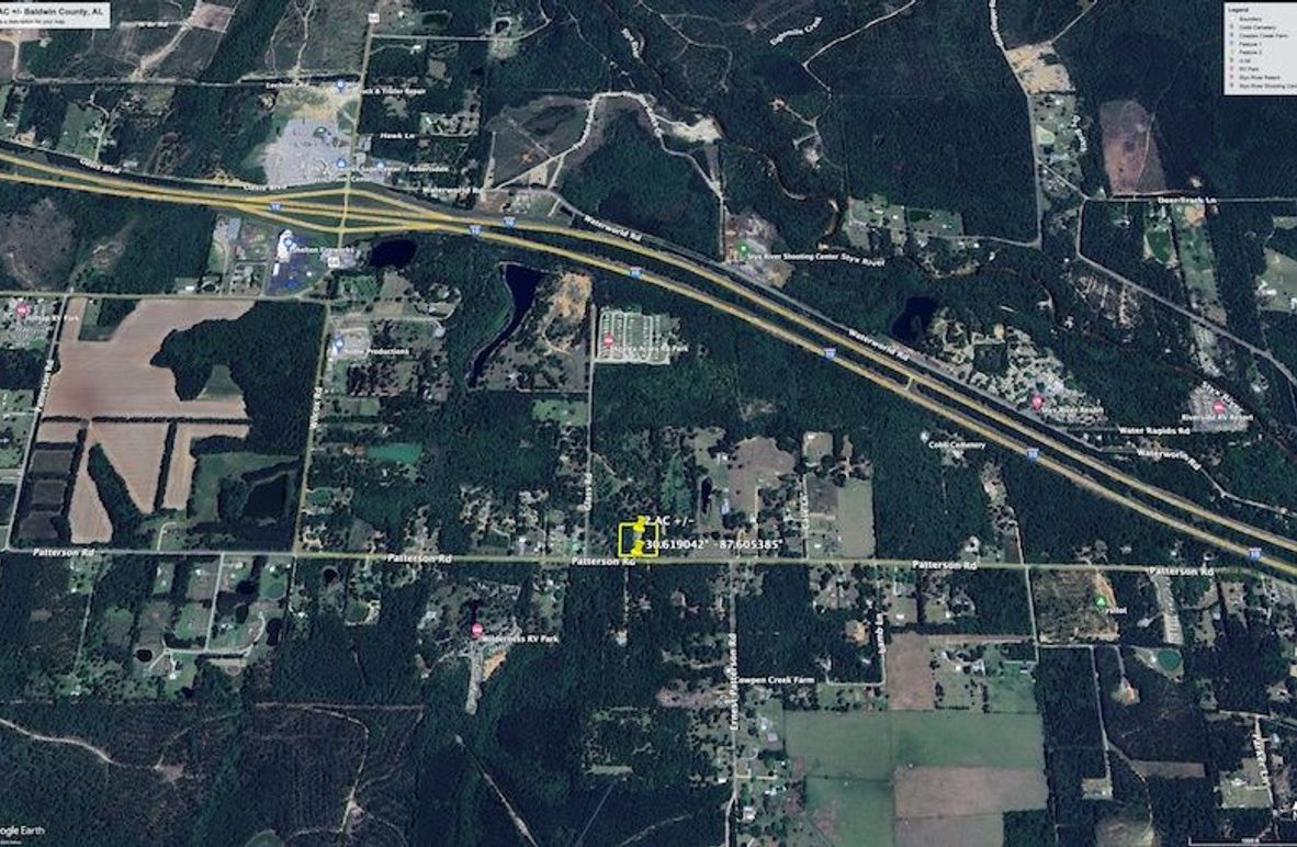 Aerial #1 Approx. 2 Acres Baldwin County, AL