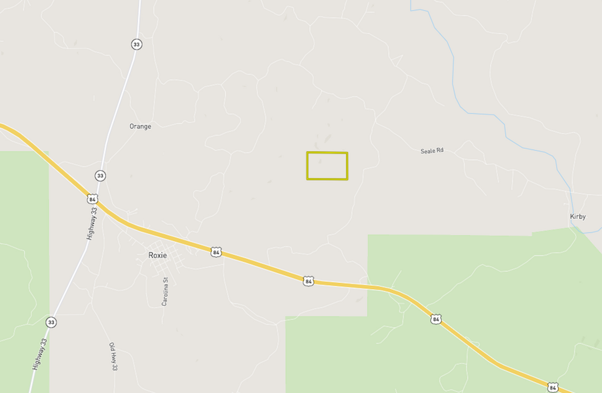 92 ac. Franklin co. Location Map