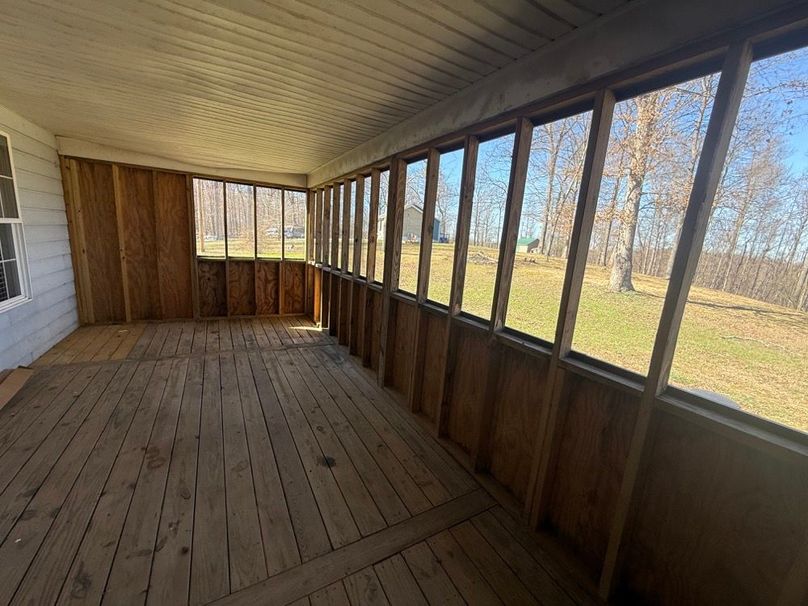 007 the covered in area of the back porch