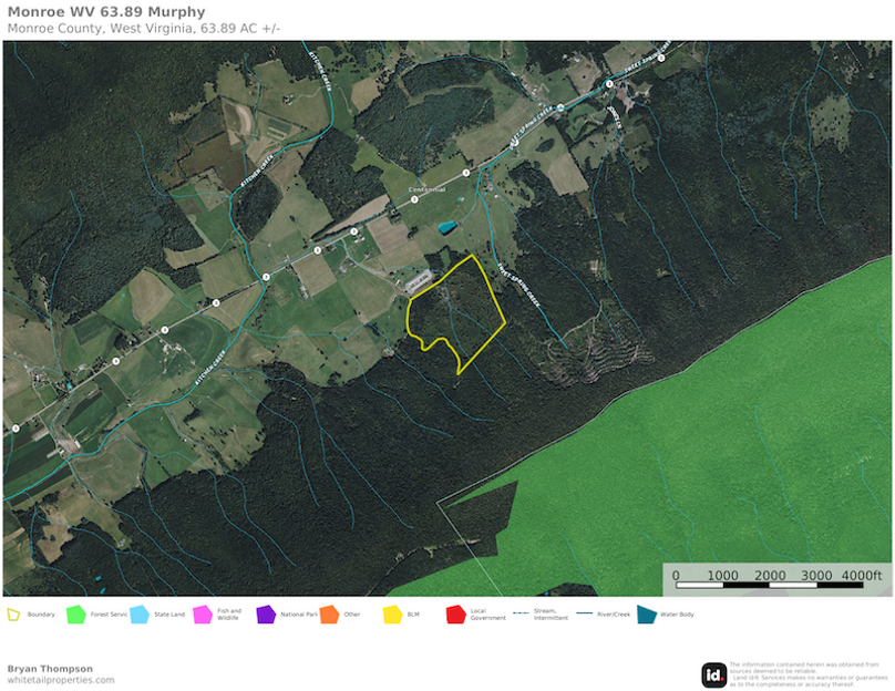 Monroe WV 63.89 Aerial02