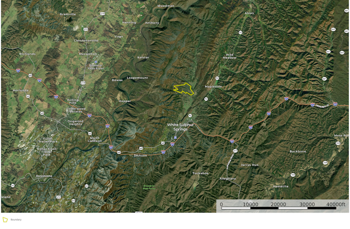 Greenbrier WV 399 Aerial01