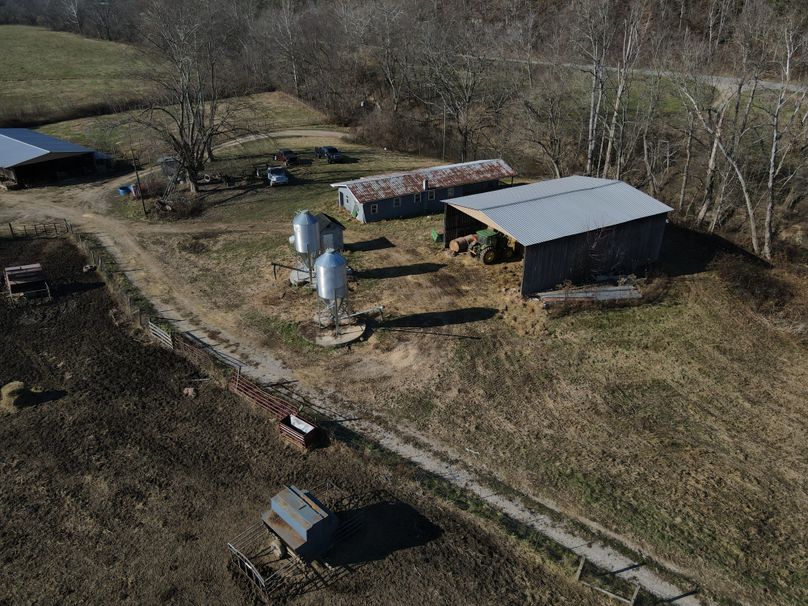 057 grain storage units with the 40x56 hay storage building