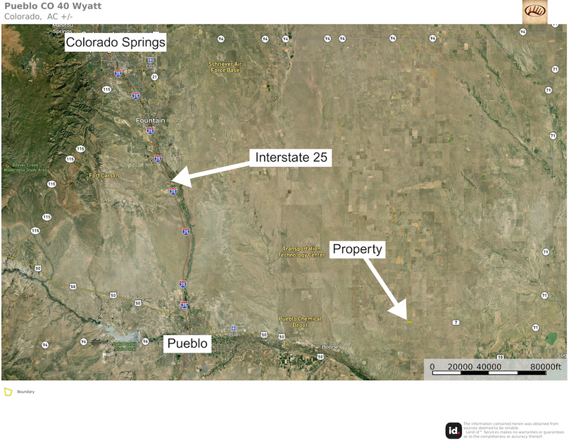 Pueblo CO 40 Wyatt - Aerial 2