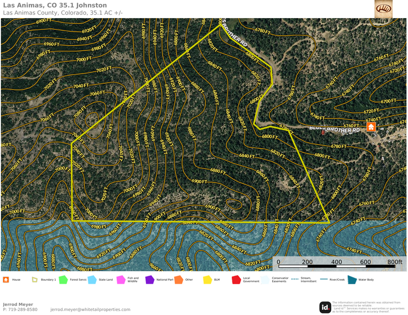 Las Animas, CO 35.1 Johnston Topo