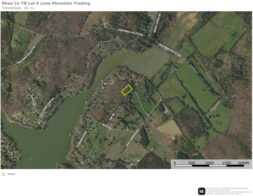 Rhea Co TN Lot 6 Outline 3