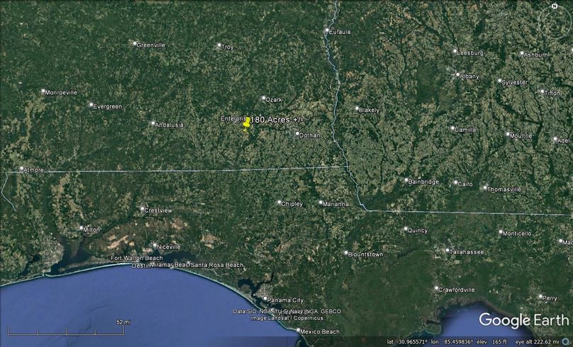 Aerial #8 Approx. 180 Acres Dale County, AL