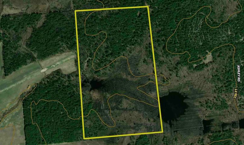 Clinton County NY 100 Rouse Contour Map