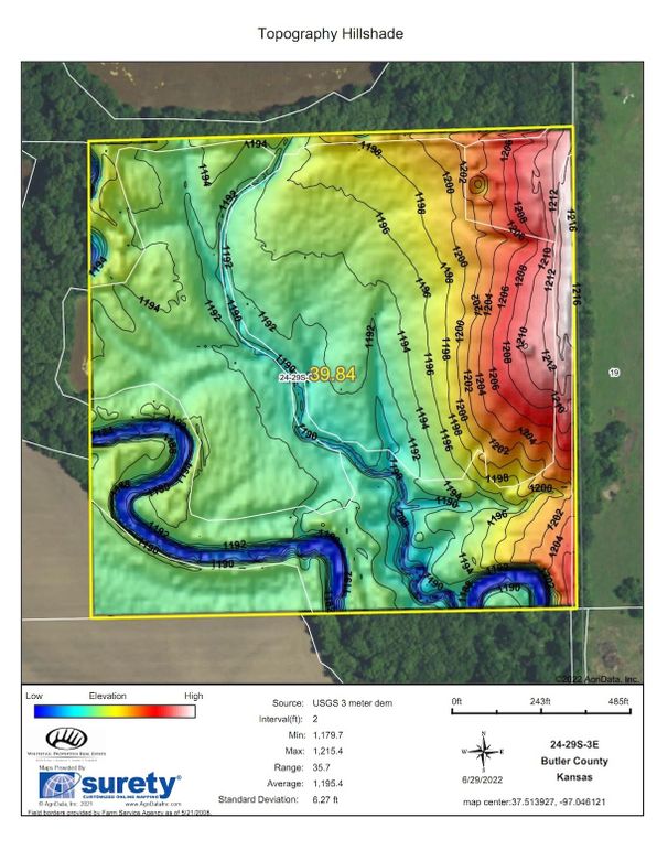 Butler Fleming 39.2 Hillshade