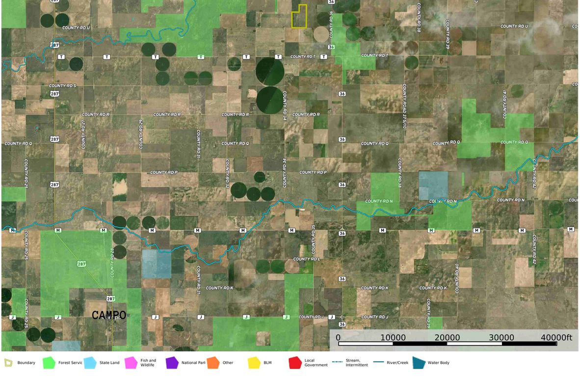 Baca, CO 200 Carpentier Aerial 2