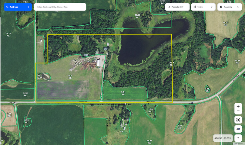 Clearwater Co 77 FSA map