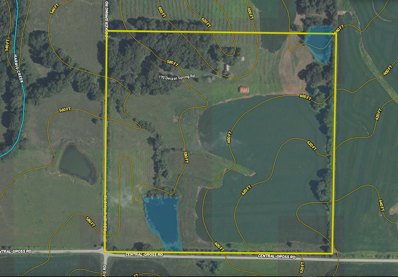 Aerial 2 Contour Hardin 40