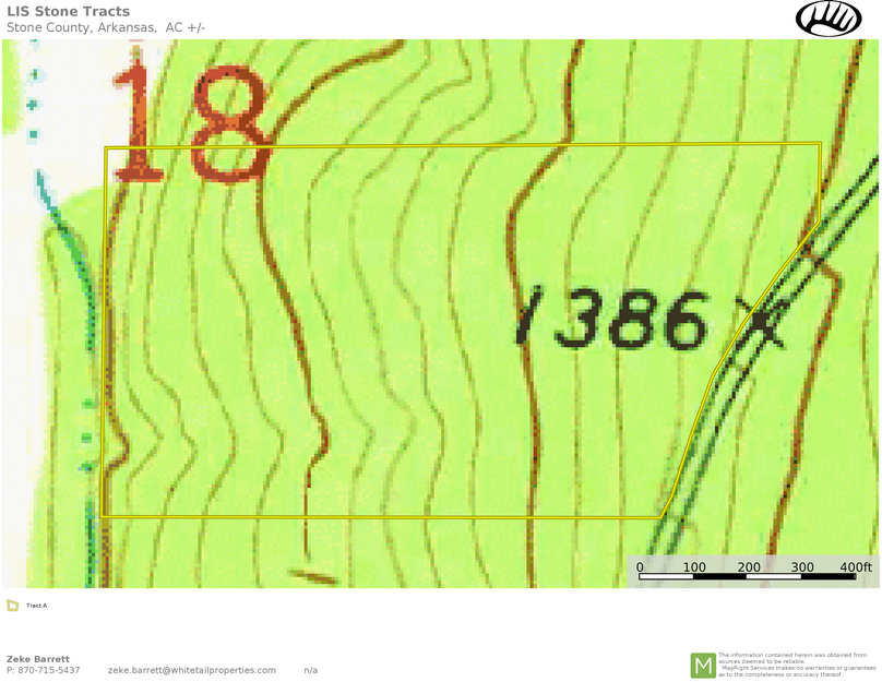 LIS Stone Tract A topo