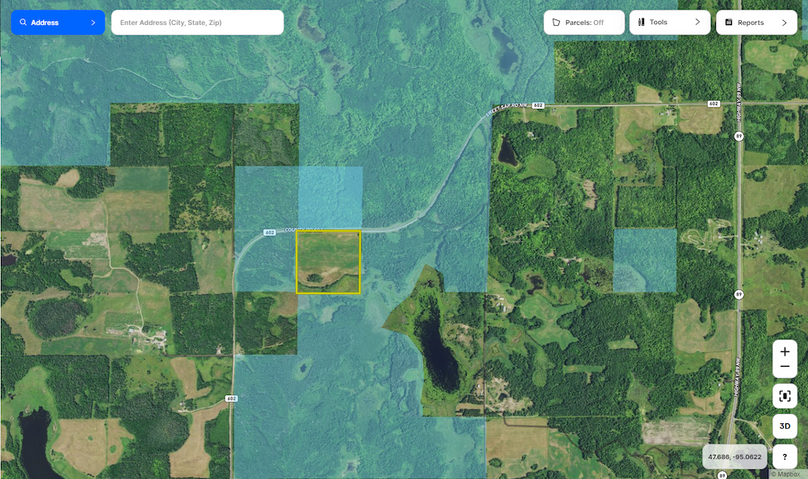 Beltrami Co 40 Public Lands Map