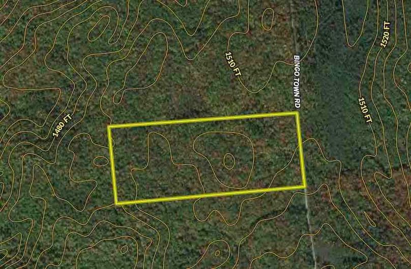 Franklin County NY 23 Bigtooth Properties Contour Map