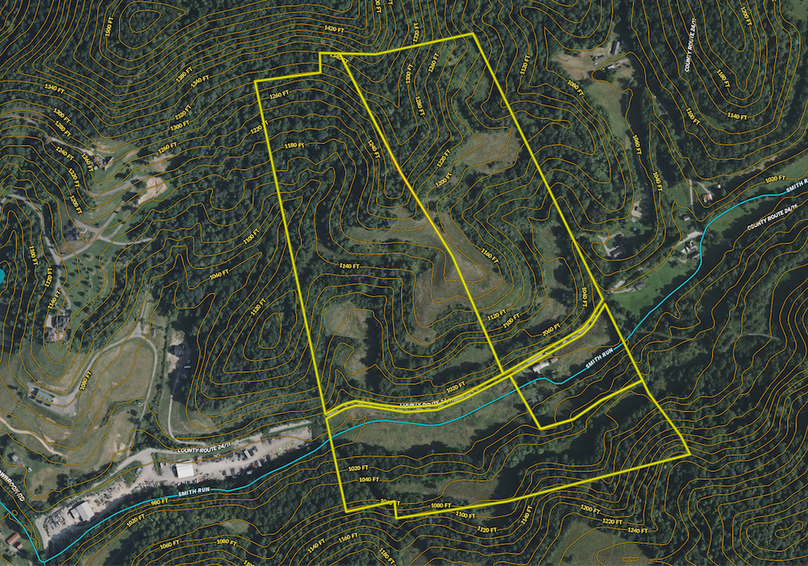 Harrison WV 120.01.aerial.contour