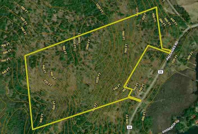 Warren County NY 66.25 Kay Contour Map