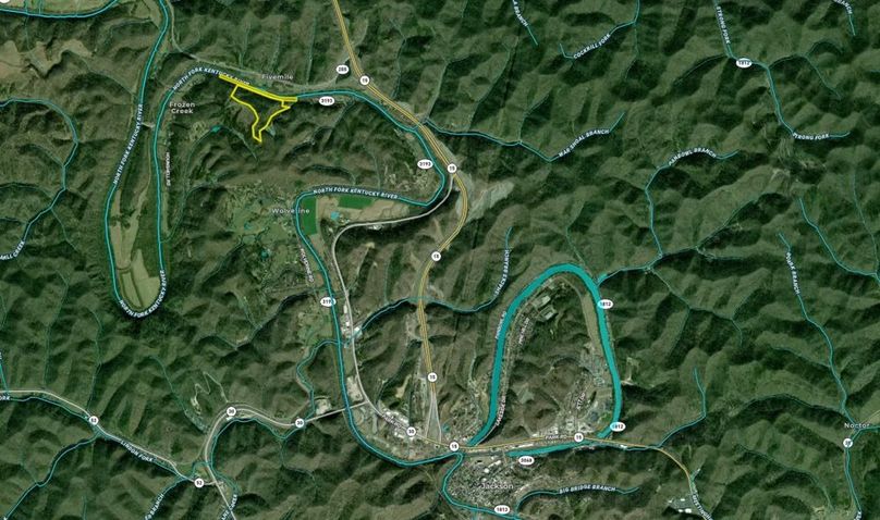 018 Breathitt 37 Land ID map zoomed out