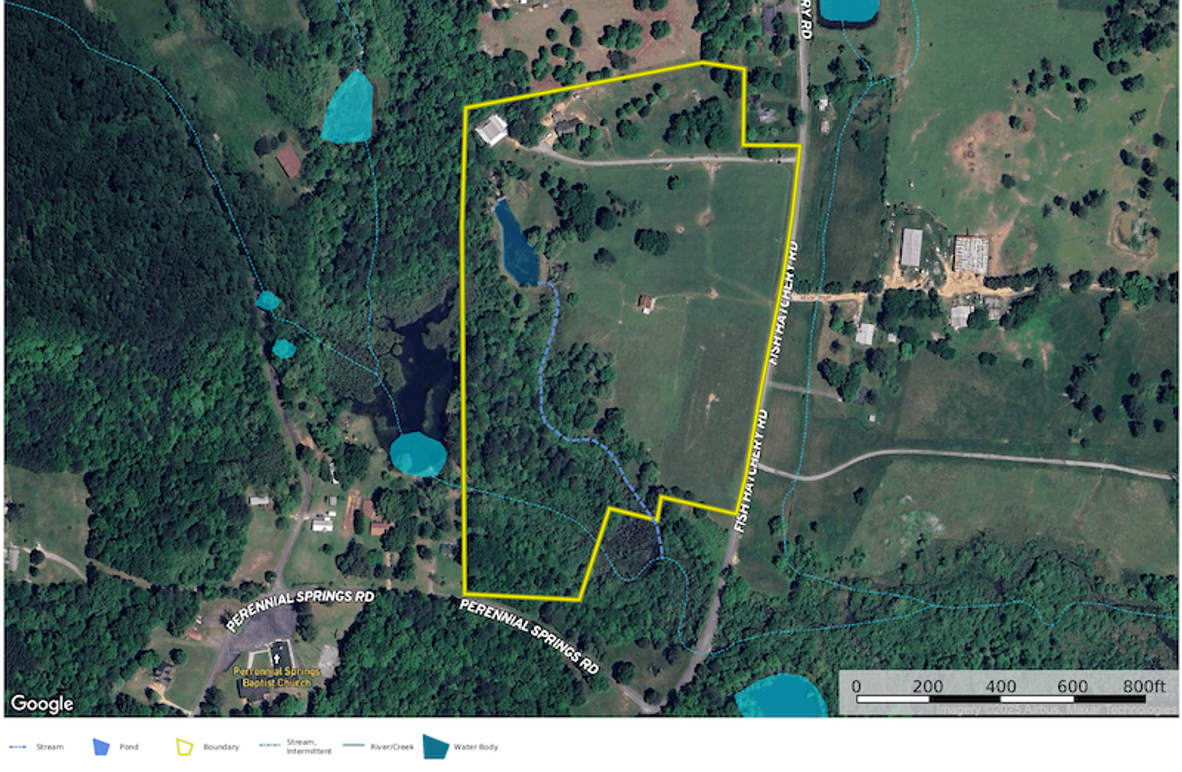 Aerial Map - Chattooga 24