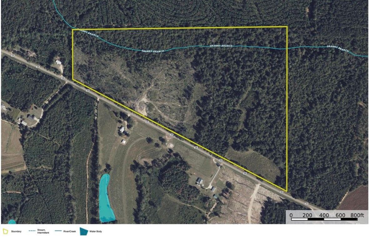 Aerial #1 Approx. 77.5 Acres Conecuh County, AL