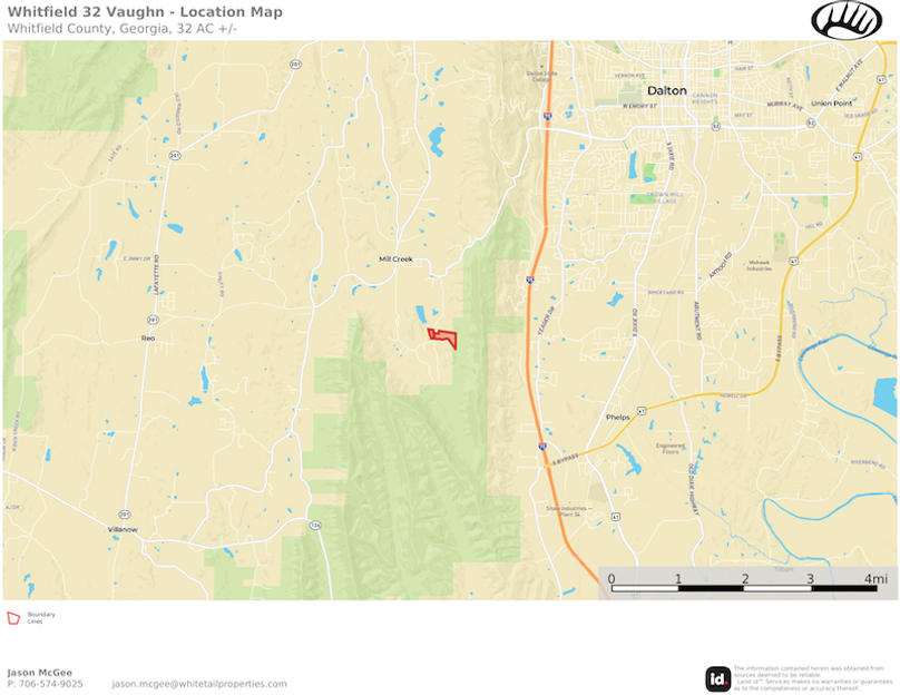 Location Map - Vaughn 32 Ac.