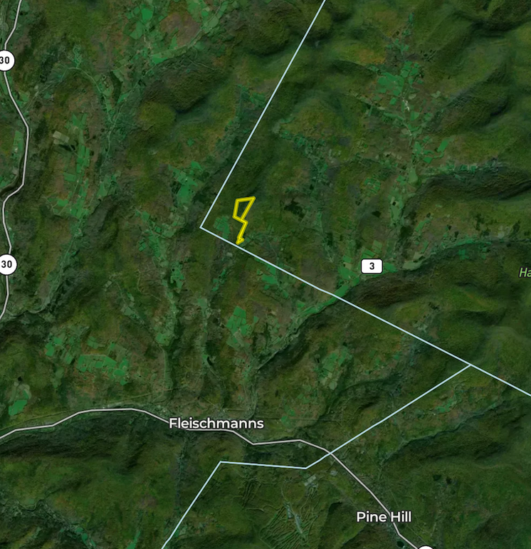 Greene co 39.25 Vansweringen Town map