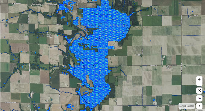 wetlands aerial