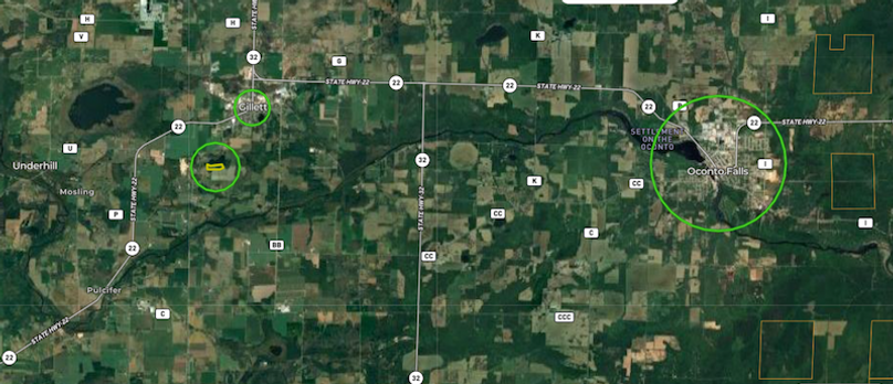 Oconto13.87Butler faraerial