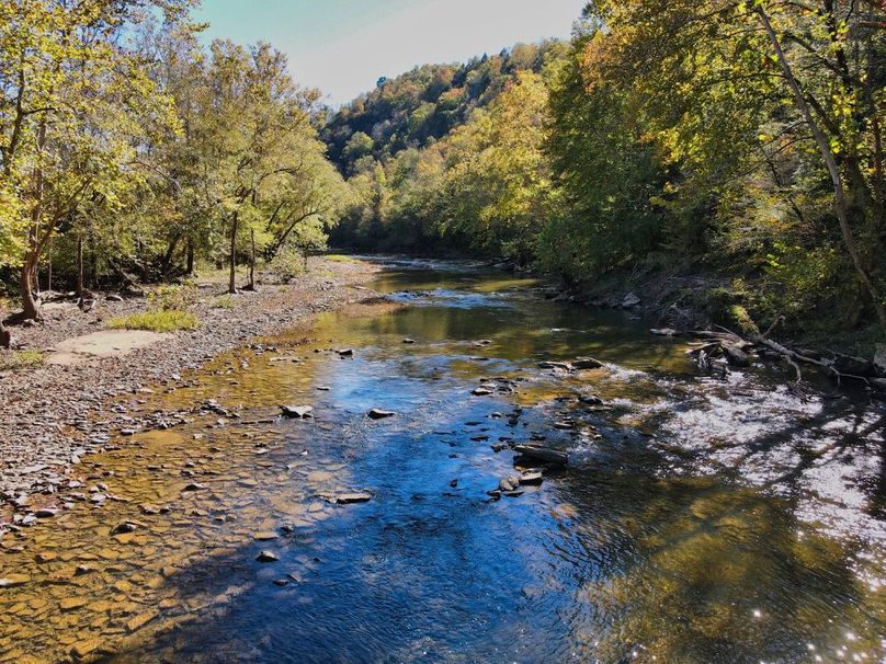 015 drone view looking up the river-2