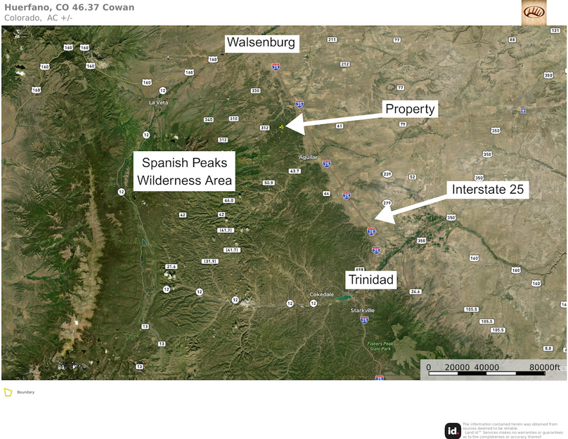 Huerfano, CO 46.37 Cowan - Aerial 2