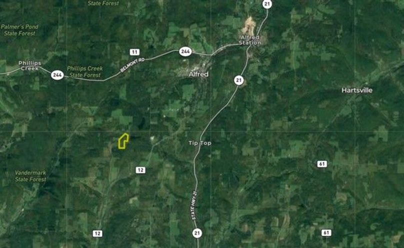Map right far