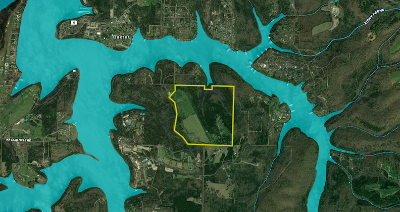 lake aerial