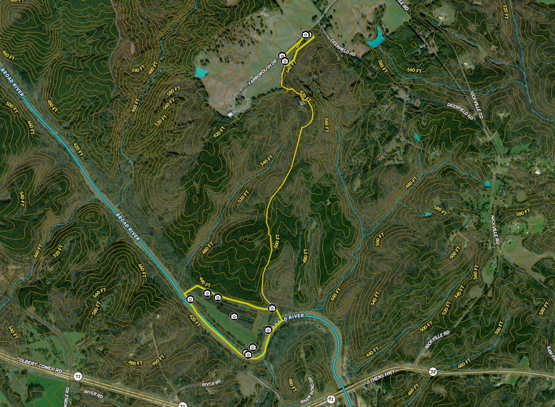 Elbert county 43.97 acres map3