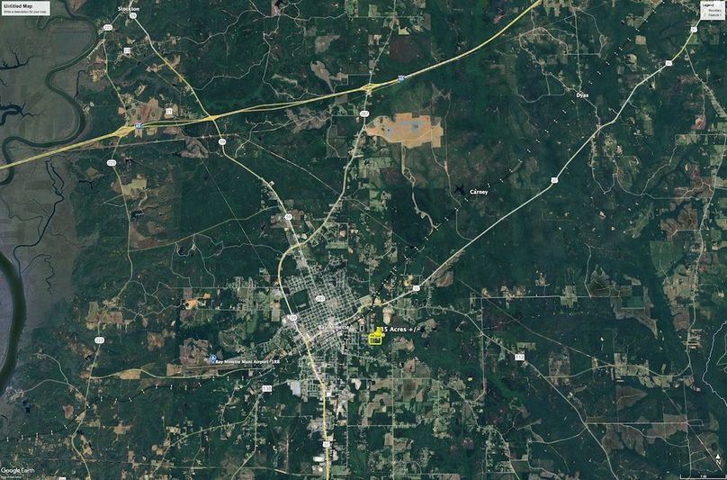 Aerial #5 Approx. 35 Acres Baldwin County, AL