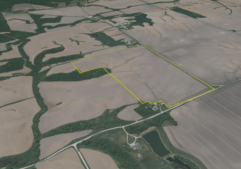 Warren IL 385.5.aerial.Tract 1 3d