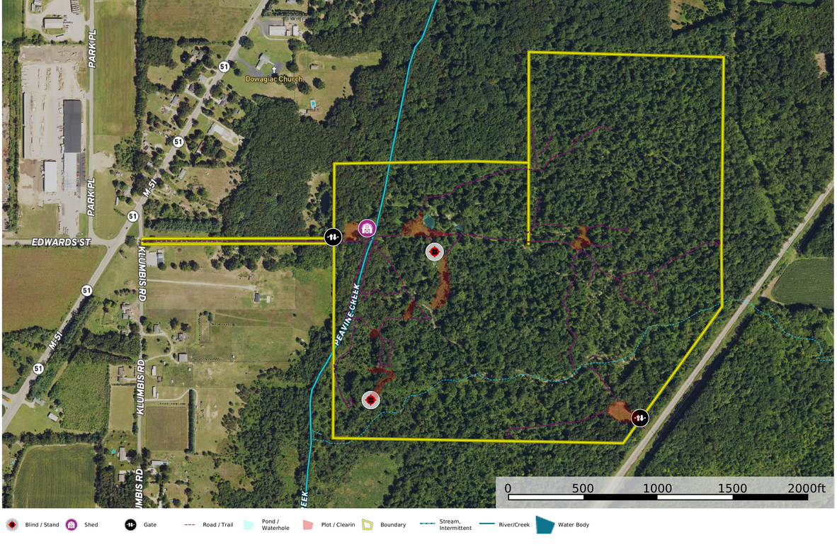 Aerial with Trails and Plots