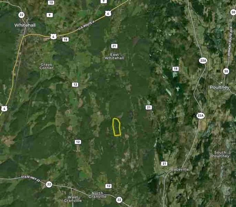 Washington County NY 135 Shaw Wide Map