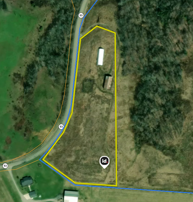 yoder 5 acres aerial 1 