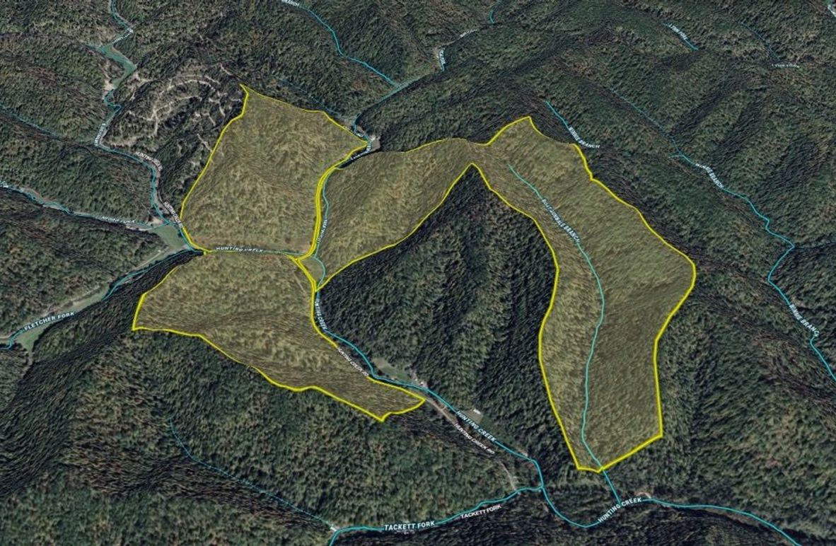034 Breathitt 361 Land ID map in 3D