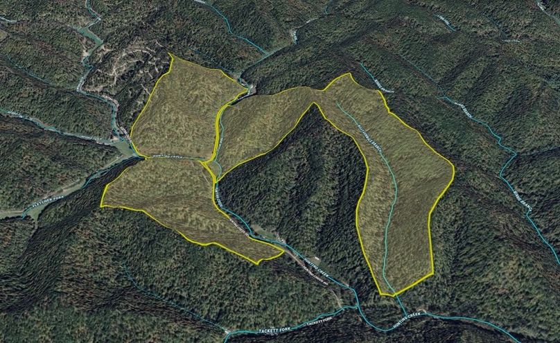 034 Breathitt 361 Land ID map in 3D
