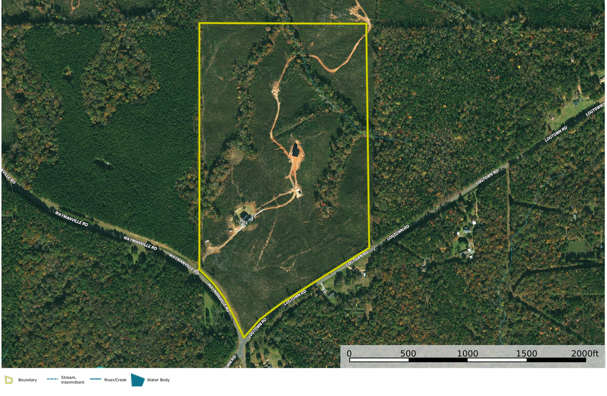 Upson county 84 acres map