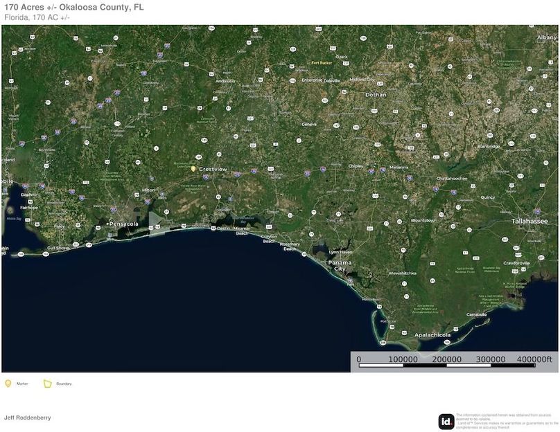 Extended Aerial #1 - 170 Acres Okaloosa, FL - Walker-page-0