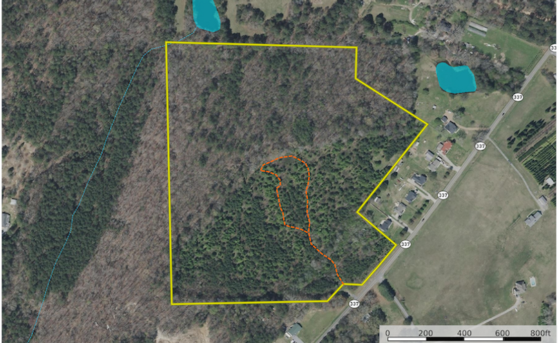 Aerial Map - Walker 34.39 Ac.